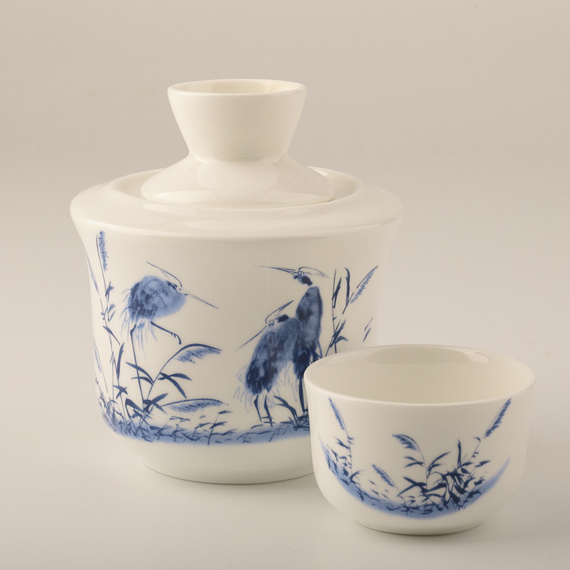 唐山骨瓷酒具温酒器酒馆煮酒器烫酒壶一二两壶家用陶瓷热酒壶套装,餐饮具,家用酒壶,淘宝优惠券,粉丝福利购,淘宝优惠卷