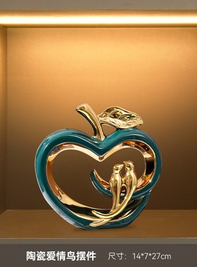 大鹏展翅家居客厅电视柜酒柜装饰品办公室桌面工艺品摆件轻奢高档