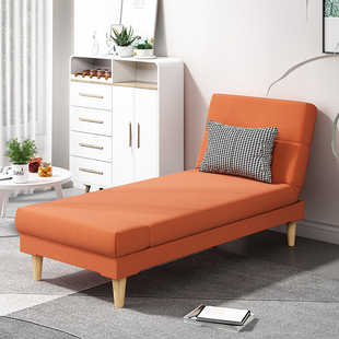 阳台布艺床沙发折叠床两用贵妃躺椅沙发榻单人床拼接床加宽床客厅