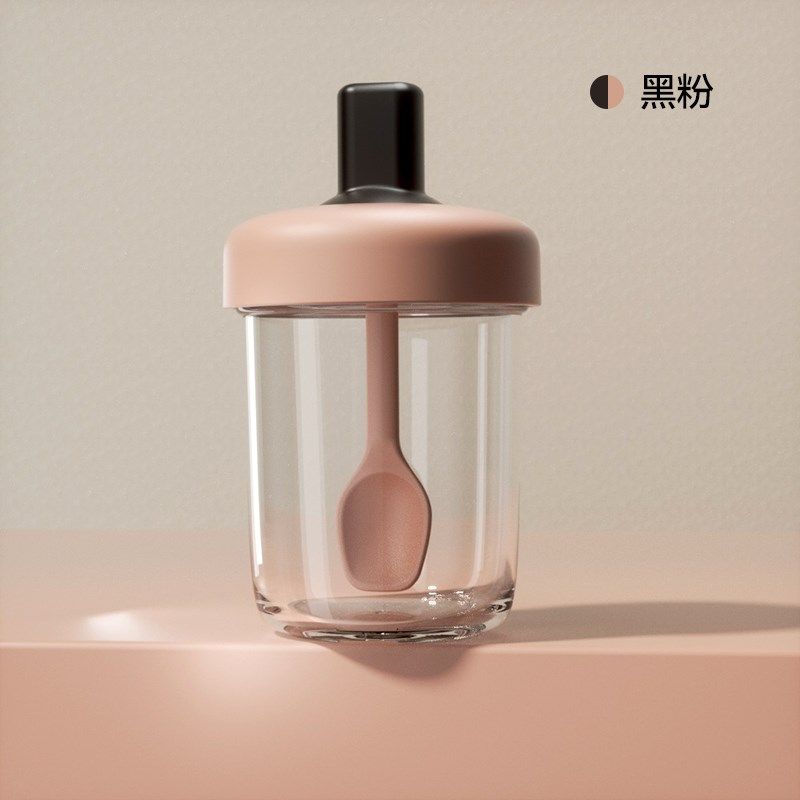 密封燕麦杯便携豆浆早餐专用玻璃酸奶杯带盖勺奶昔麦片奶粉牛奶杯,餐饮具,奶杯/牛奶杯,淘宝优惠券,粉丝福利购,淘宝优惠卷