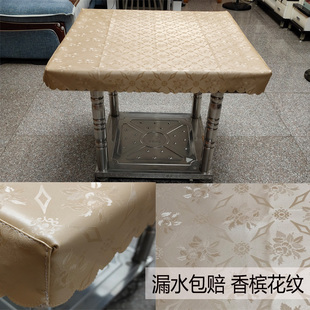 正方形防水防油桌布pvc家用桌垫电炉套桌罩防烫免洗四方餐桌台垫