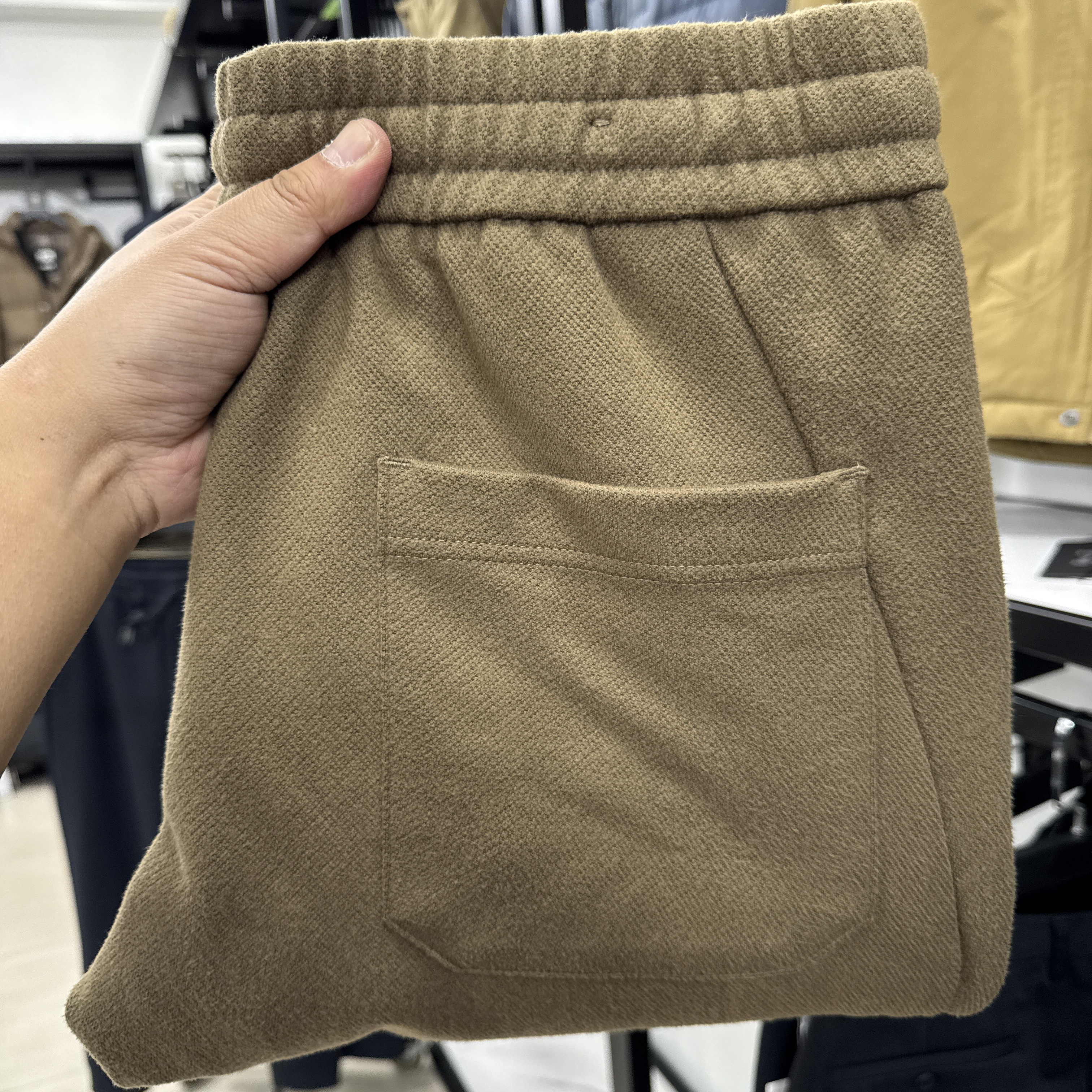 H家厚实保暖男款休闲裤