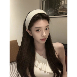 新款 轻薄加宽发箍百搭2025夏季 高颅顶神器2.0自留款 若语定制