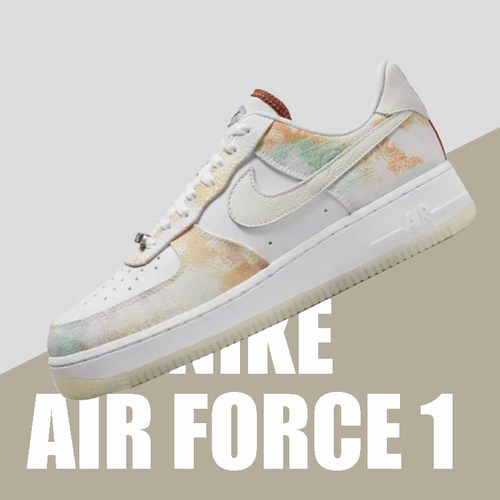 Nike 耐克Air Force 1 Low AF1女子白色 低帮空军板鞋FJ7739-101