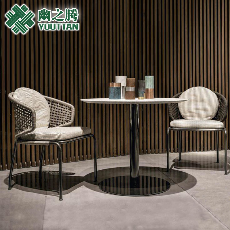 户外桌椅创意阳台休闲桌椅花园庭院藤编桌椅藤椅茶几三件套组合_虎窝淘
