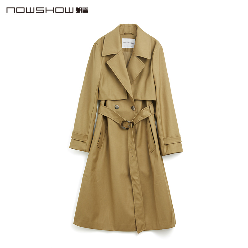 nowshow朗香卡其色马甲式背心