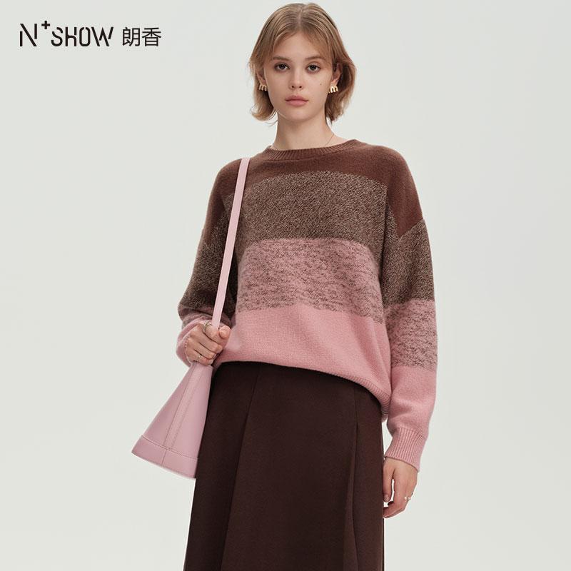 毛衣浣熊绒针织衫朗香软糯圆领