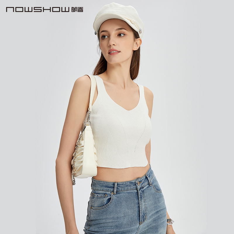 nowshow朗香黑白两色打底吊带