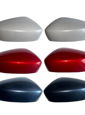 适用于14-16-23款马自达2 demio倒车镜盖牛角后视镜贴转向灯镜框