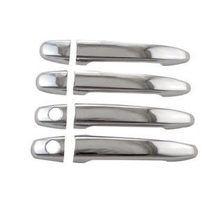 适用01 丰田超霸SURF 4RUNNER 倒车镜盖拉手车门把手油箱盖贴 06款