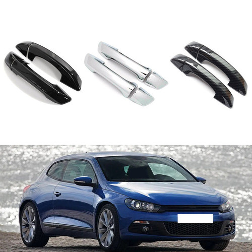适用于 09-17款大众Scirocco 3 MK3车门外门碗拉手防护防刮保护贴
