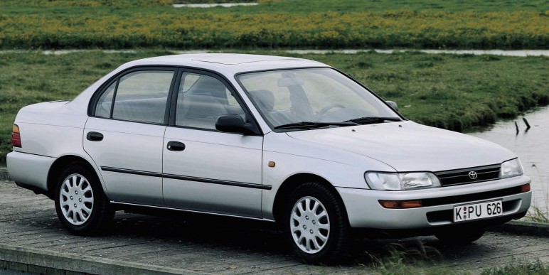 花冠卡罗拉 corolla 91 92 95年款ae100茶色后档顶翼上尾翼后玻璃