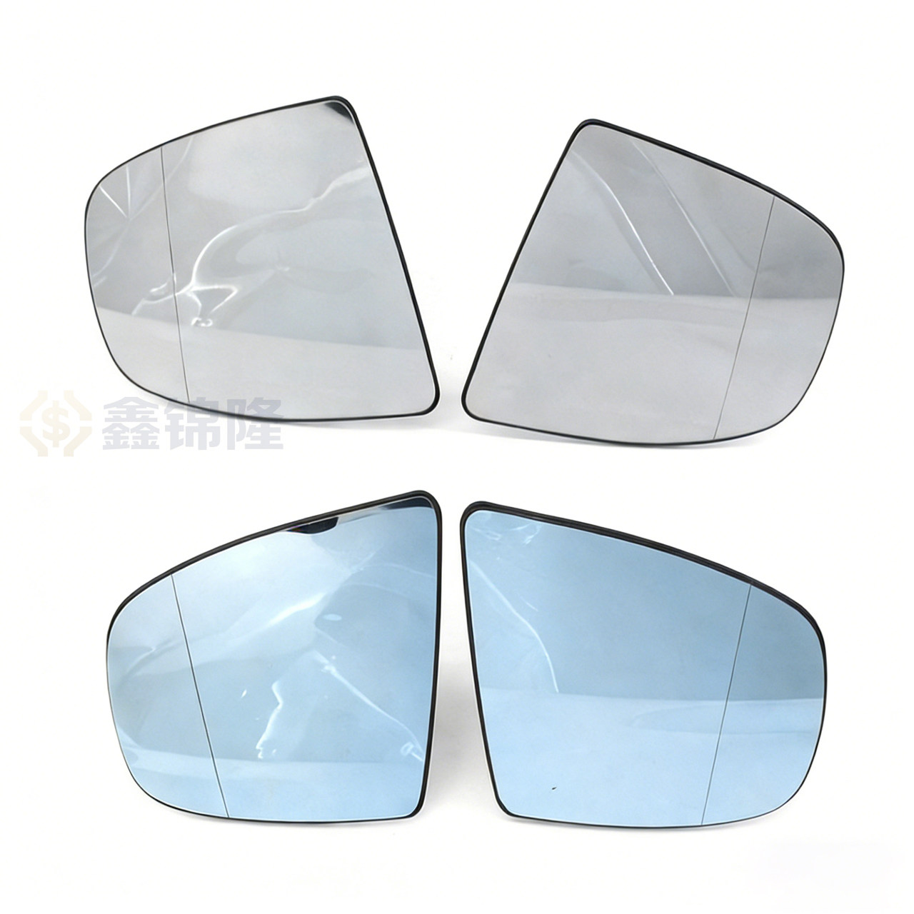 适用于08-13年宝马X5E70倒车镜镜片后视镜镜片单插汽车配件