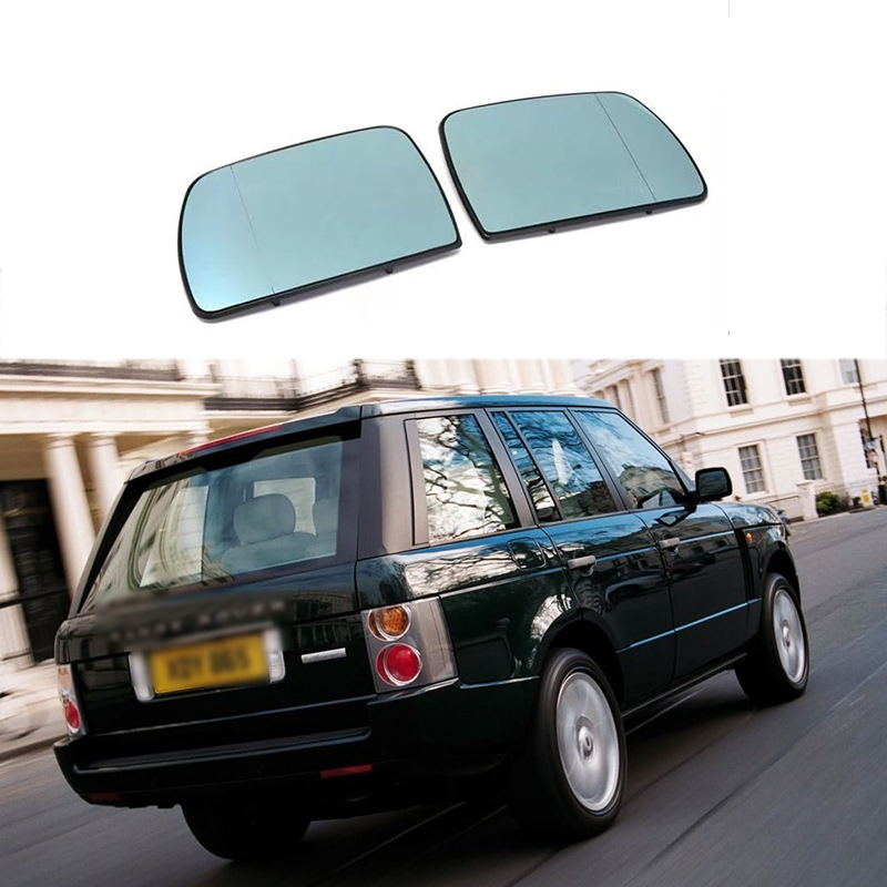 适用02-06款 L322倒车镜片加热后视镜片蓝色电动广角后视镜