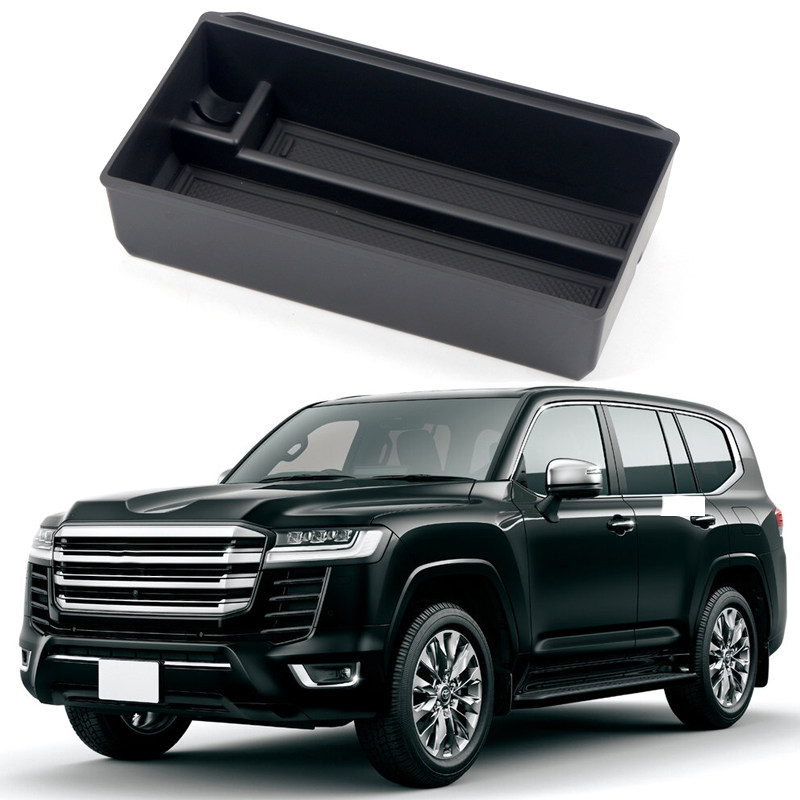 适用22-23款丰田兰德酷路泽LC300 扶手箱储物盒内饰改装配件