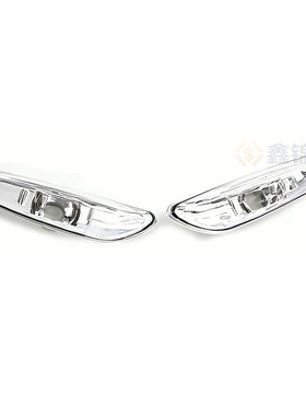 适用于01-05年宝马3系E46 叶子板 转向灯 边灯 白色