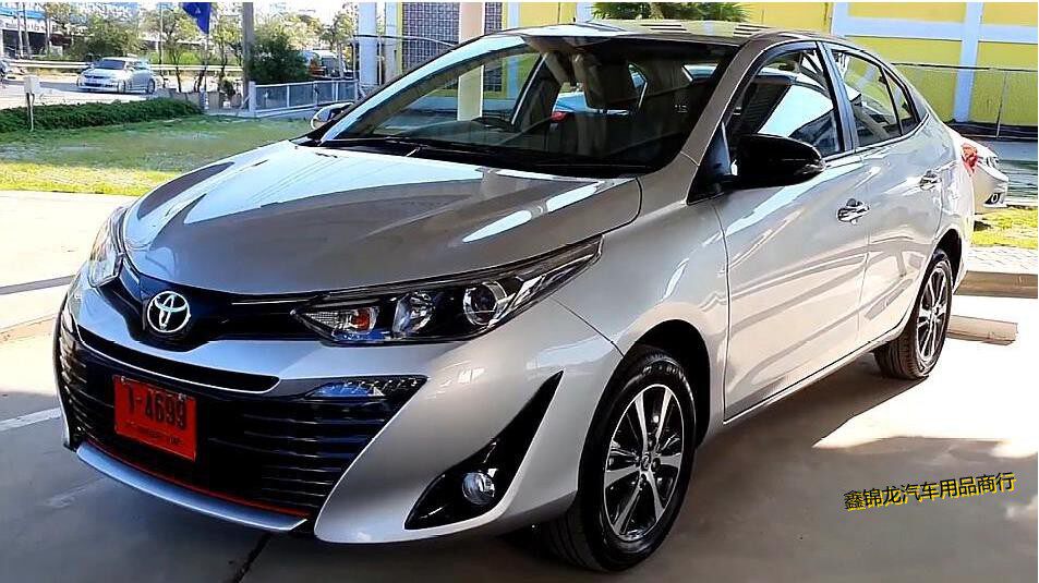 雅力士威驰海外版yaris vios 19-21款雨挡车窗雨眉车身挡雨改装饰
