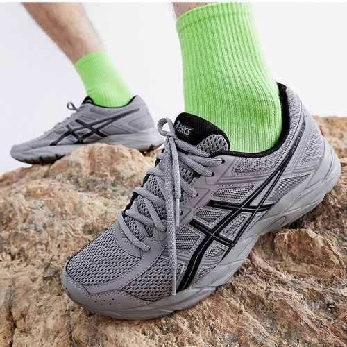 Asics/亚瑟士CONTEND男跑鞋灰色