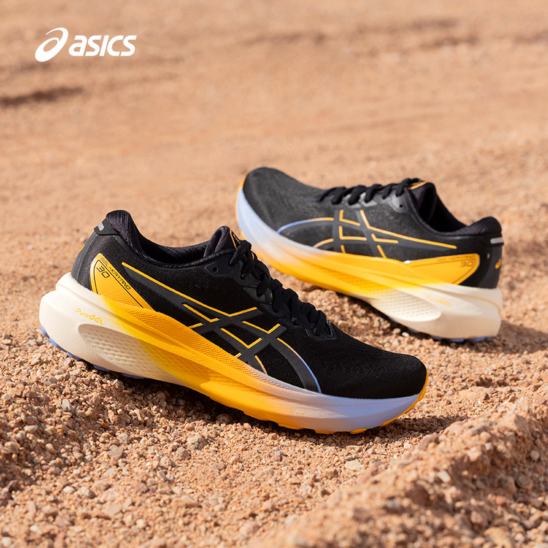 ASICS/亚瑟士跑鞋男反光夜跑