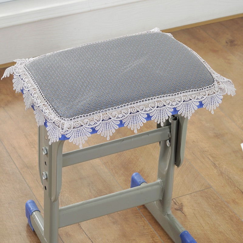 夏季学生教室坐垫藤席冰丝加厚海绵椅子垫长方形服装厂员工屁股垫