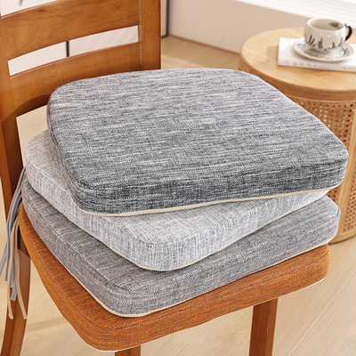 马蹄形实木海绵防滑餐椅坐垫