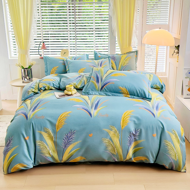 加厚全棉被套单件纯棉磨毛被罩单人150x200x230x230x250双人被单