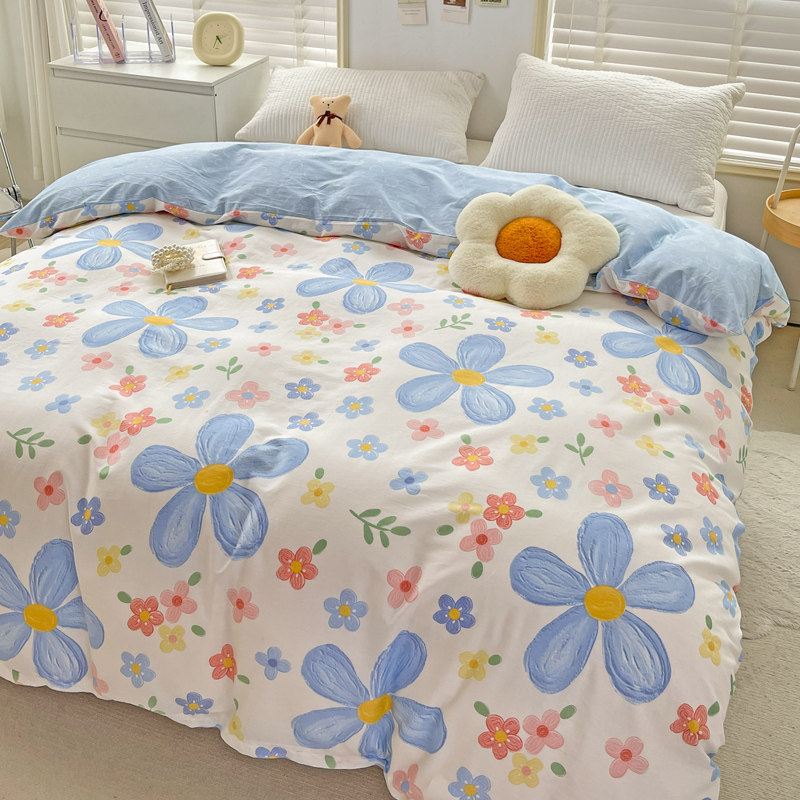 100%全棉被套单件纯棉被罩单人150x200x230双人学生宿舍1.5米被单,床上用品,被套,淘宝优惠券,粉丝福利购,淘宝优惠卷