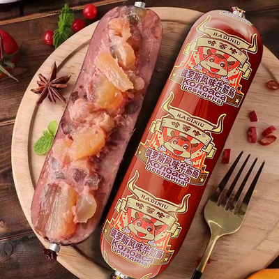 哈蒂牛俄式牛筋肠180g*10下酒