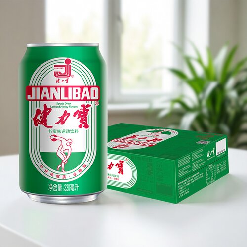 健力宝无糖橙蜜汽水330ml*24罐