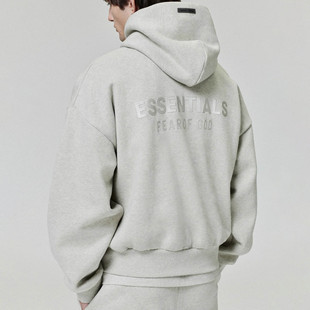 FOG 高街休闲宽松金属压胶情侣卫衣潮 CRAZY复线ESSENTIALS第九季