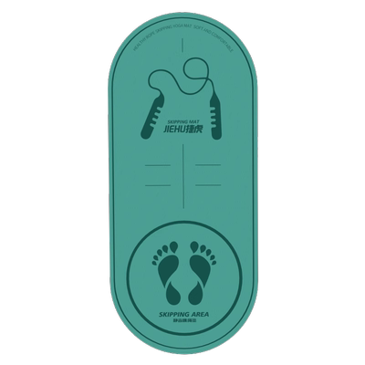 跳绳减震垫子隔音家用楼层室内静音健身跳操专业加厚防滑瑜伽地垫