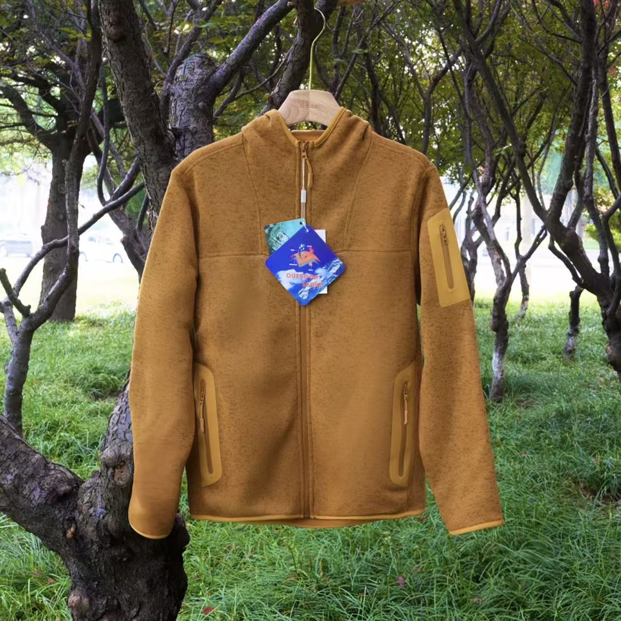 鸟家爆版!covert连帽抓绒衣