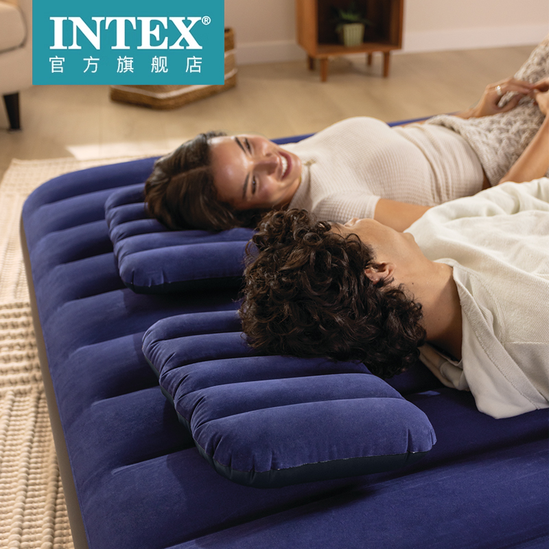intex家用户外便携充气枕头