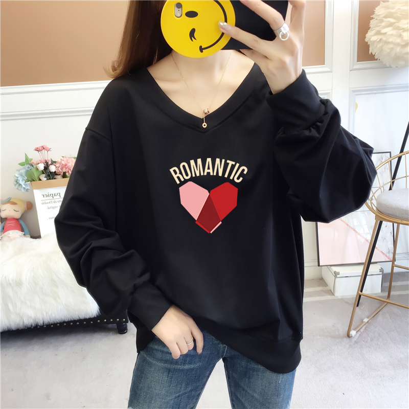 长袖T恤简约打底百搭显瘦女装