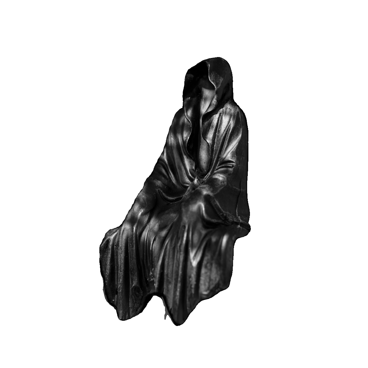 头号家!无聊了送ta一个神秘人摆件吧!暗黑系桌面黑衣人创意礼物