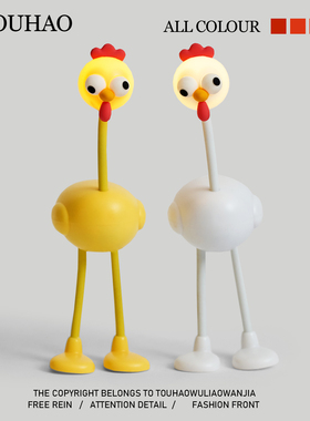 头号家“无聊玩个很新的东西”小夜灯百变氛围灯搞怪摆件创意礼物