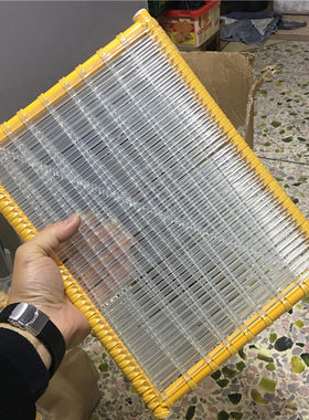 加密铁框坐垫网垫夏季椅子透气水坐垫办公服装厂员工散热座垫久坐