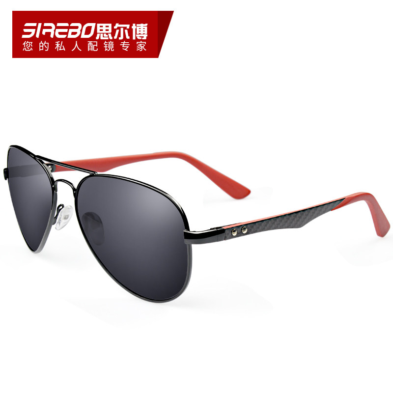 思尔博 2018新款男士太阳镜 潮人偏光镜蛤蟆镜女士墨镜太阳眼镜男