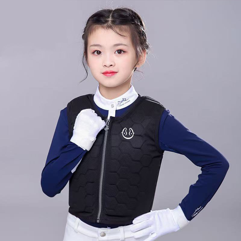 专业马术防摔安全儿童女士马甲