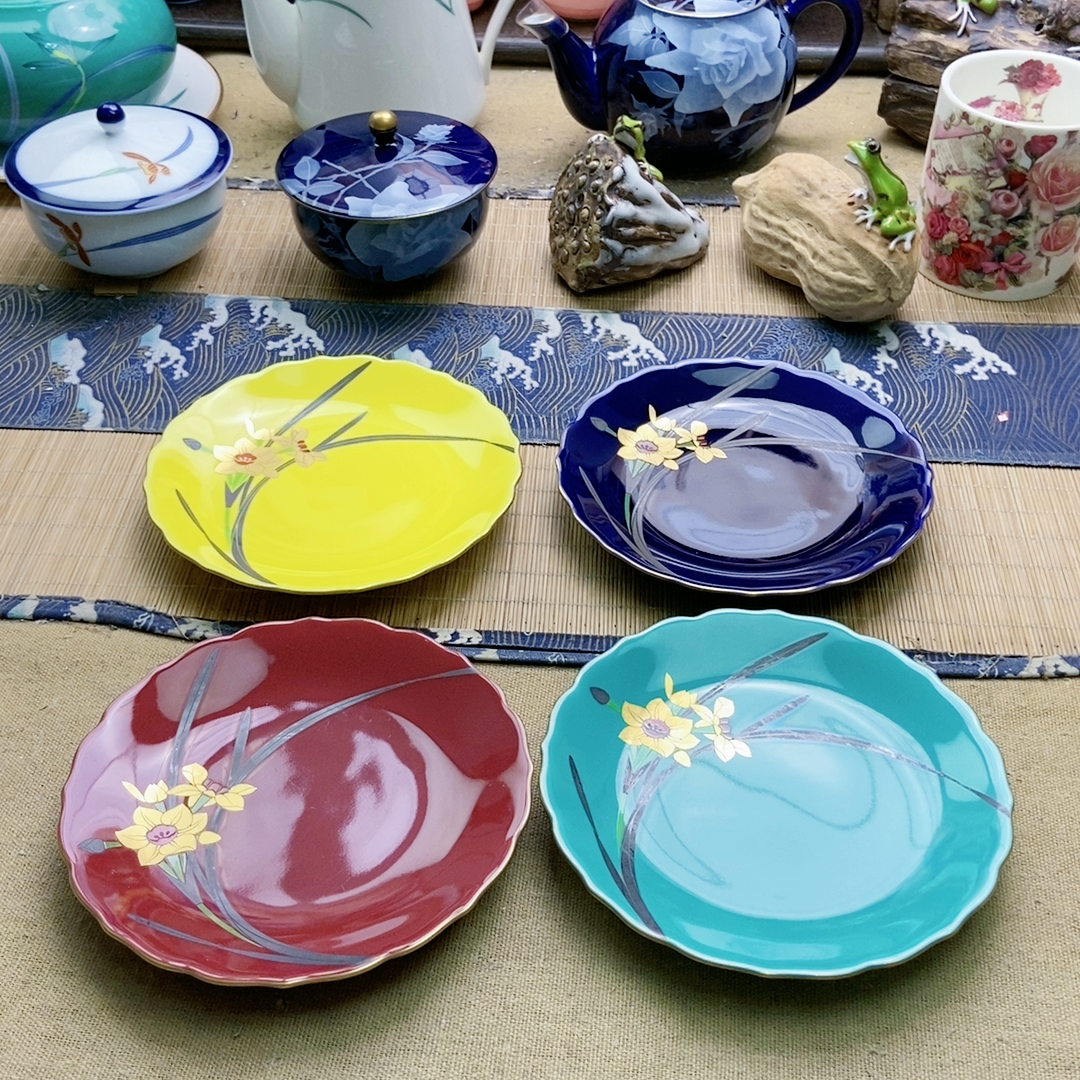 漏！漏！漏！稀有款！福利出！香兰社甜品盘 四只特价 微微牛毛痕