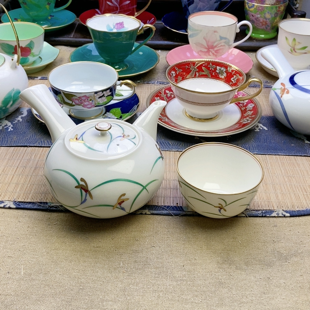 超稀有!高品!香兰社绿叶金兰 一壶五杯