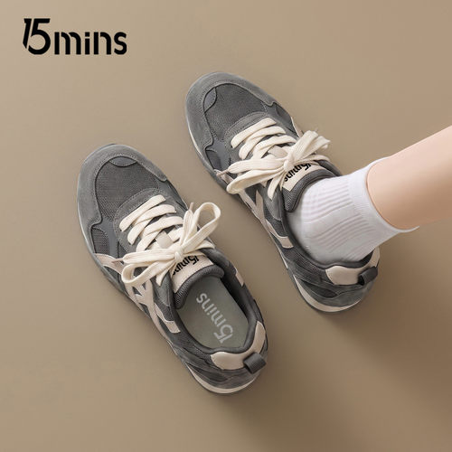 15mins女款复古德训鞋秋季新款