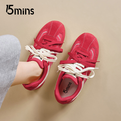 15mins运动芭蕾德训鞋女款2025新