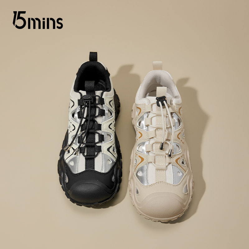 15mins休闲户外登山运动老爹鞋