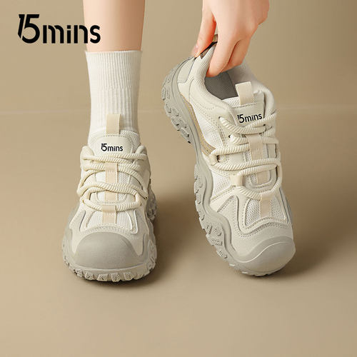 15mins徒步登山鞋女2025新款运动
