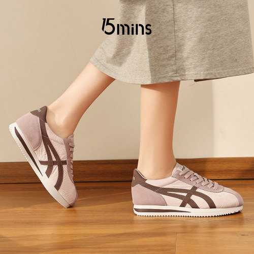 15mins官方旗舰店拼接舒适女鞋