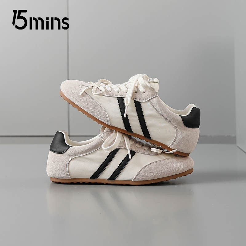 15mins芭蕾风德训鞋女2026