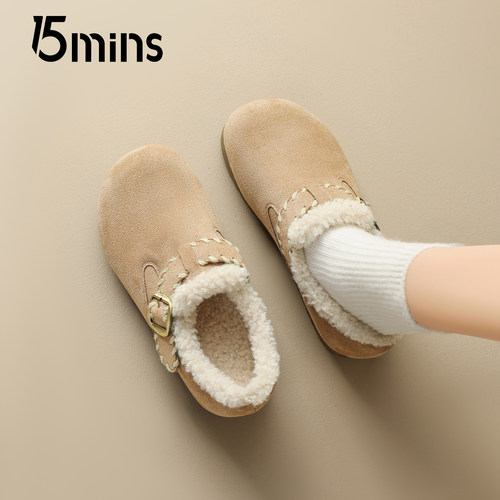 15mins全包勃肯鞋女2025新款