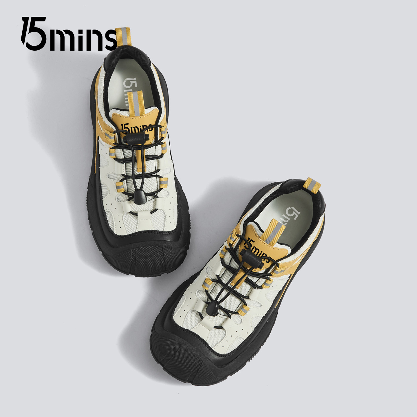 15mins户外休闲百搭登山鞋女2025