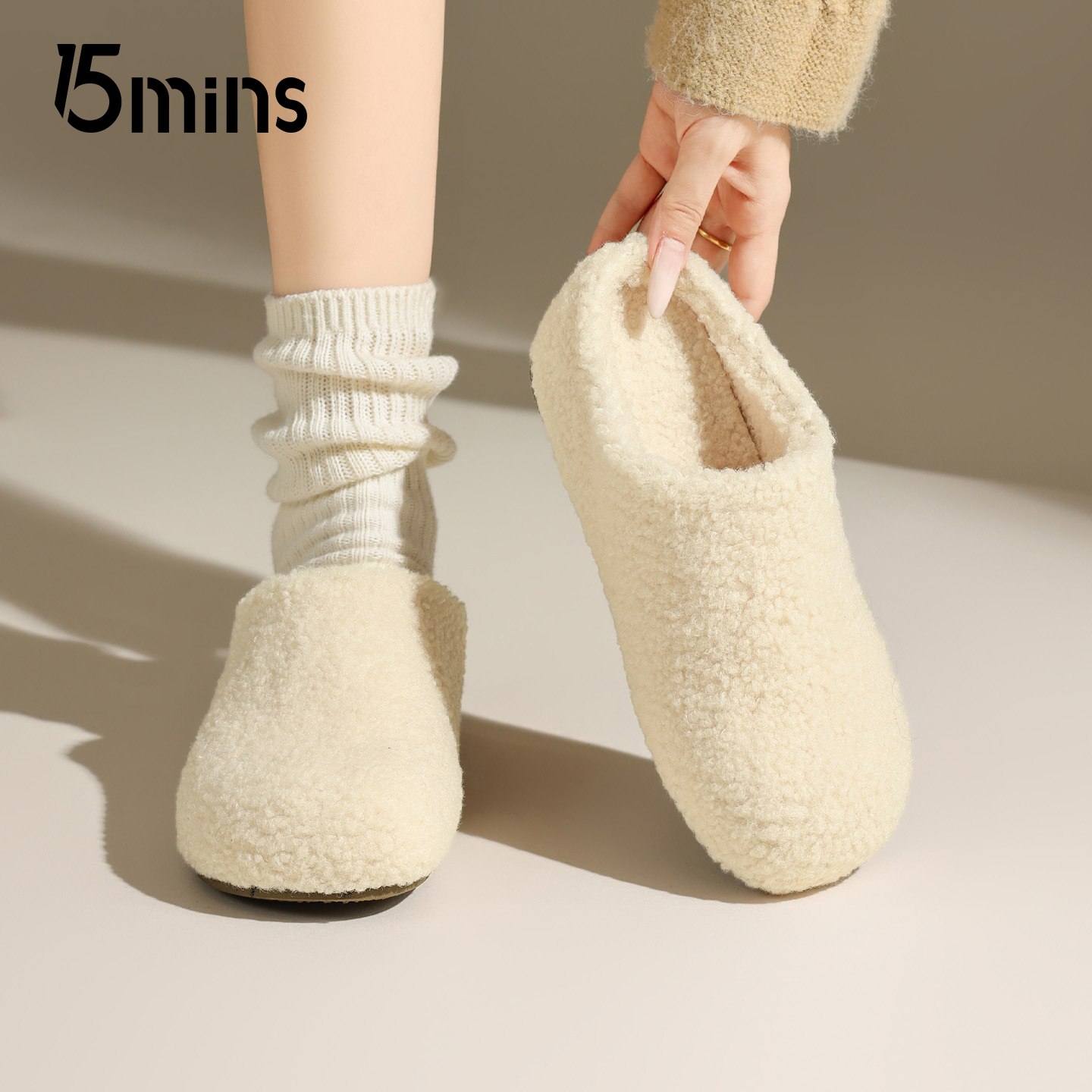 15mins勃肯鞋女2025新款春季外穿